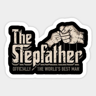 Funny Stepdad Gifts Stepfather Officially World's Best Sticker